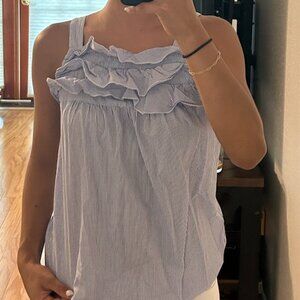 Ann Taylor Loft Stripped Blouse